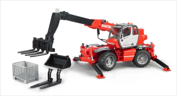 BRUDER Manitou Teleskoplader MRT 2150 Stapler Spielzeugauto Modellfahrzeug 02129