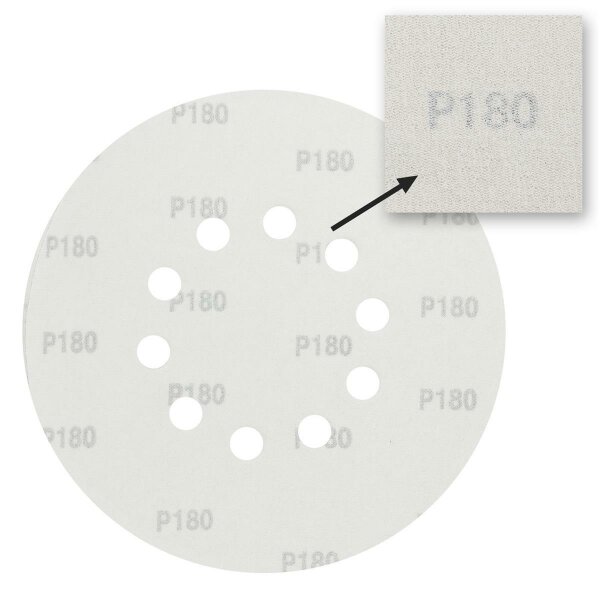 Exzenter Schleifscheiben 225 mm P180 (10 Stück)