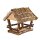 Holz Vogelhaus Vogelhäuschen Futterstelle Holzhaus Holzhäuschen 29x25x26 cm