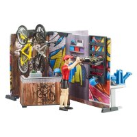 BRUDER Spielzeug bworld Fahrradshop Fahrrad Rad Laden...