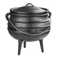 BBQ-Topf / Dutch Oven Schmortopf Gusseisen Topf 14 l...