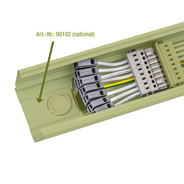 Lichtbandsystem Demalux Anschluss - Kit Set für LED Klickleuchte Leuchte 150 cm