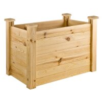 Holz Hochbeet Pflanzbeet Blumenbeet Pflanzenbeet...