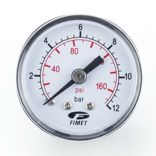 Druckmanometer 12 Bar / 1/8"