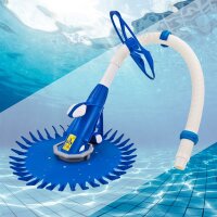 Poolreiniger Set Reinigungsset Reinigungssystem durch Wasserkraft für Pool