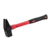 Schlosserhammer / Hammer 1500g mit Fiberglasstiel