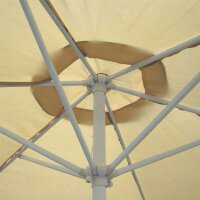 Kurbel Sonnenschirm Action 3m beige