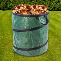 Pop up Sack Laubsack Gartenabfallsack Gartensack Rasensack M 100 Liter