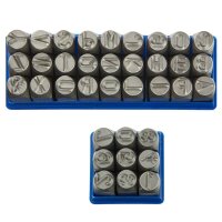 Schlagzahlen - Set 10mm 36tlg