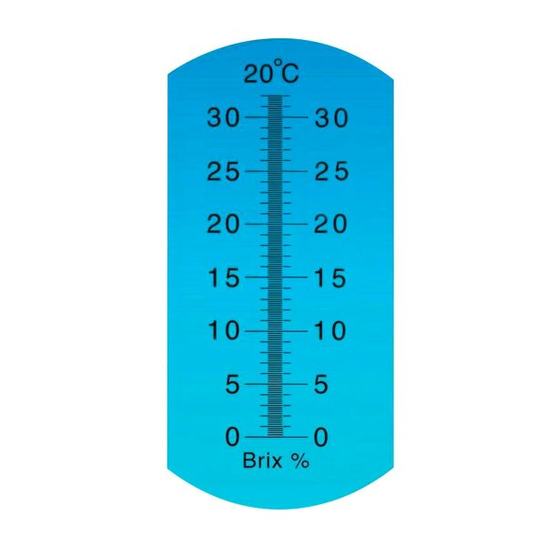 Refraktometer 0-32% Brix Zucker Frucht Wein