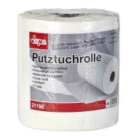 XXL Putztuchrolle Putztuch Papiertuch 100 m 500 Blatt weiß f. Werkstatt Freizeit