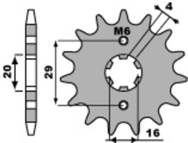 PBR Standard Stahlriztel vorne 425 - 428