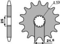 PBR Standard Stahlriztel vorne 518 - 630