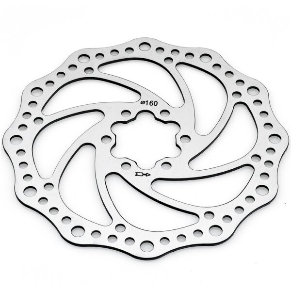 ALHONGA Bicycle Brake Disc  Wave Ø160Mm Is 6 Screw