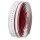 Velo Bicycle Handlebar Tape Road  Microfiber Drilled 2-Tone Red/White