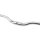 UNO Bicycle Handlebar Mtb / City  Rise Bar Ø31,8 640Mm Silver