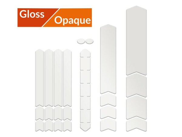 ALGIS Opaque Frame Guards Kit L - Clear