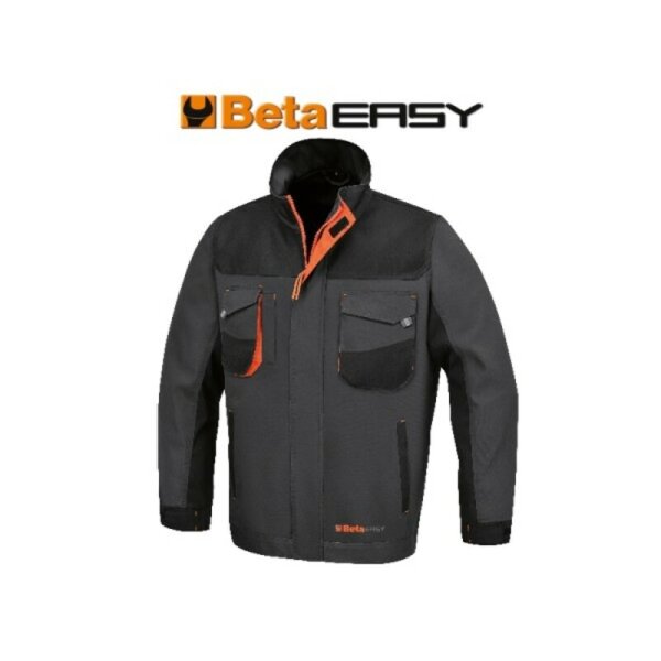 BETA Arbeitsjacke aus T/C Segeltuch 260 g/m² Oxford-Einsätze