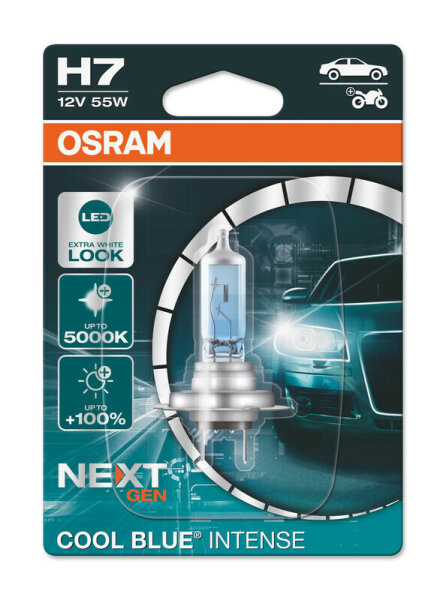 OSRAM Glühlampe Cool Blue Intense CBI H7 12V / 55W X1