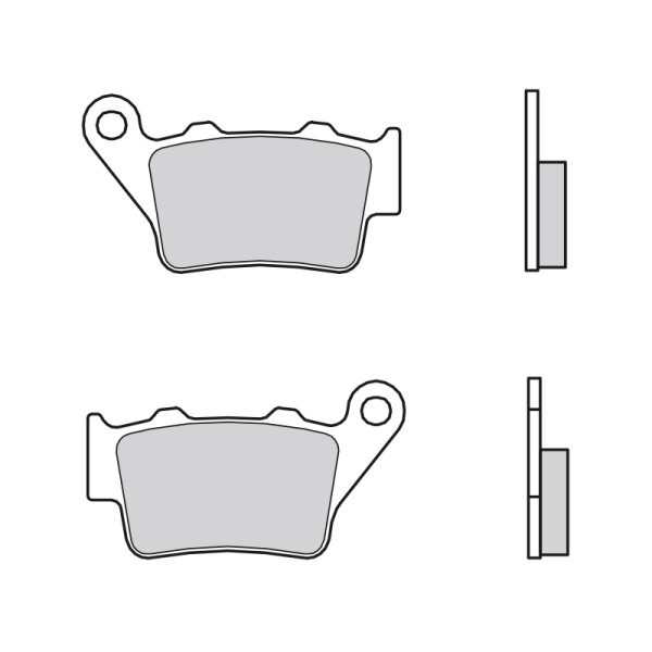 BREMBO Sintermetall Bremsbeläge - 07BB02SP