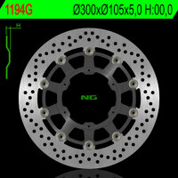 NG BRAKES rund schwimmend Bremsscheibe