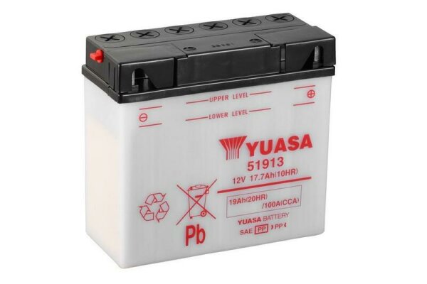 YUASA Blei/Säure Batterie ohne Säurepack - 51913