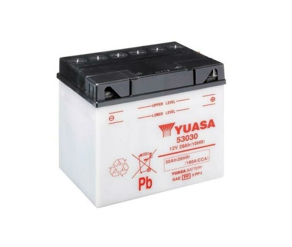 YUASA Blei/Säure Batterie ohne Säurepack - 53030