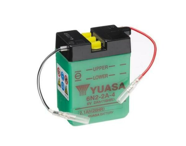 YUASA Blei/Säure Batterie ohne Säurepack - 6N2-2A-4