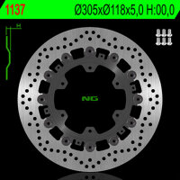 NG BRAKES rund schwimmend Bremsscheibe