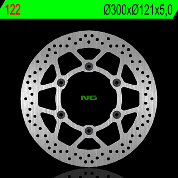 NG BRAKES rund starr Bremsscheibe