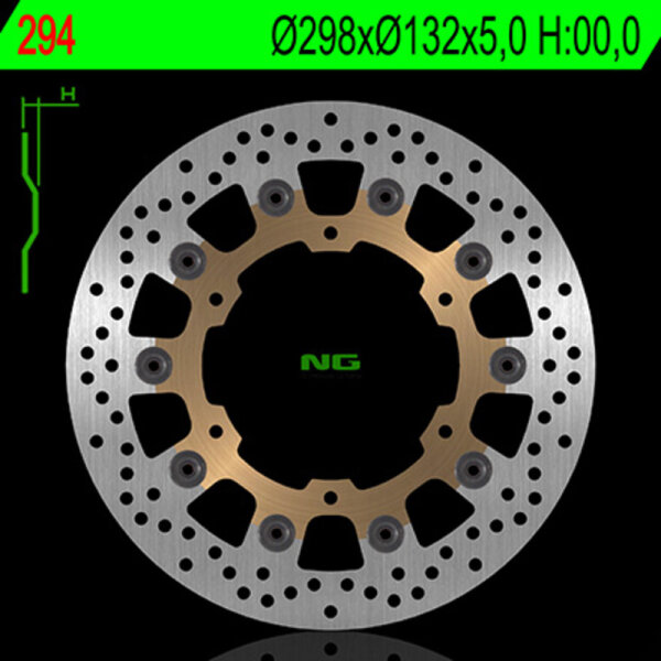 NG BRAKES rund schwimmend Bremsscheibe