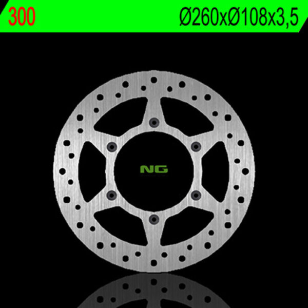 NG BRAKES rund starr Bremsscheibe