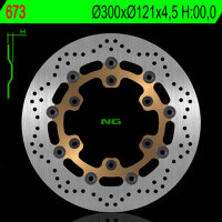 NG BRAKES rund schwimmend Bremsscheibe