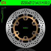 NG BRAKES rund schwimmend Bremsscheibe