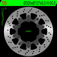 NG BRAKES rund schwimmend Bremsscheibe