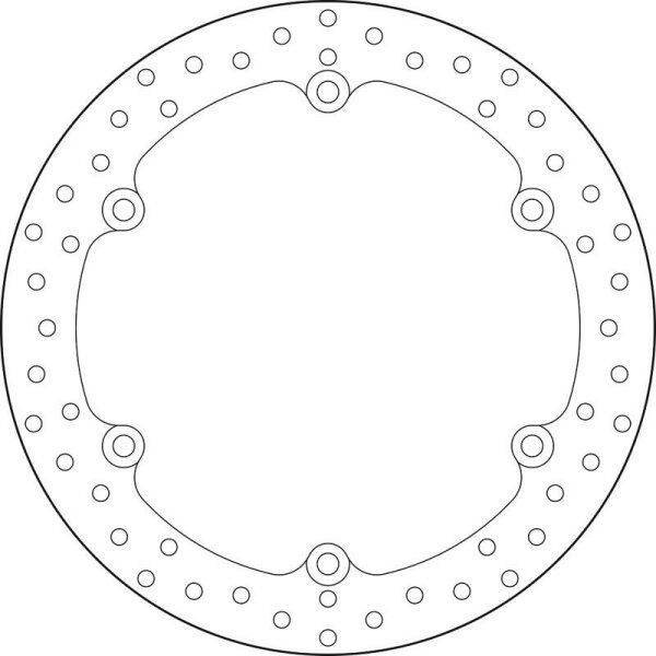 BREMBO Serie Oro rund starr Bremsscheibe