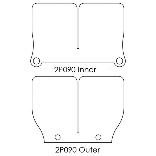 ERSATZPLÄTTCHEN FÜR MEMBRANBLOCK V-FORCE2