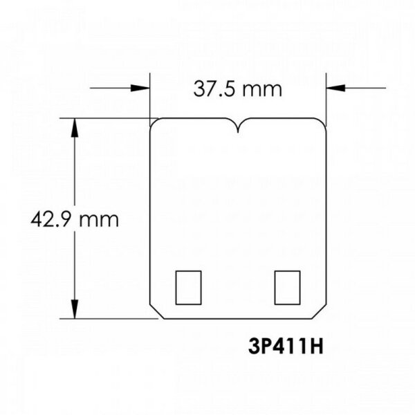 ERSATZPLÄTTCHEN FÜR MEMBRANBLOCK V-FORCE3