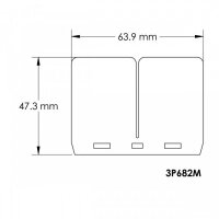 ERSATZPLÄTTCHEN FÜR MEMBRANBLOCK V-FORCE3