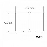 ERSATZPLÄTTCHEN FÜR MEMBRANBLOCK V-FORCE3