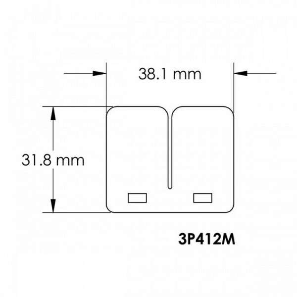 ERSATZPLÄTTCHEN FÜR MEMBRANBLOCK V-FORCE3