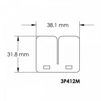 ERSATZPLÄTTCHEN FÜR MEMBRANBLOCK V-FORCE3