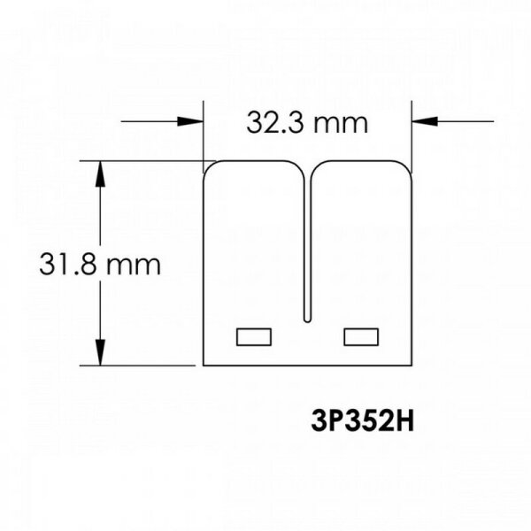 ERSATZPLÄTTCHEN FÜR MEMBRANBLOCK V-FORCE3 360343, 360348