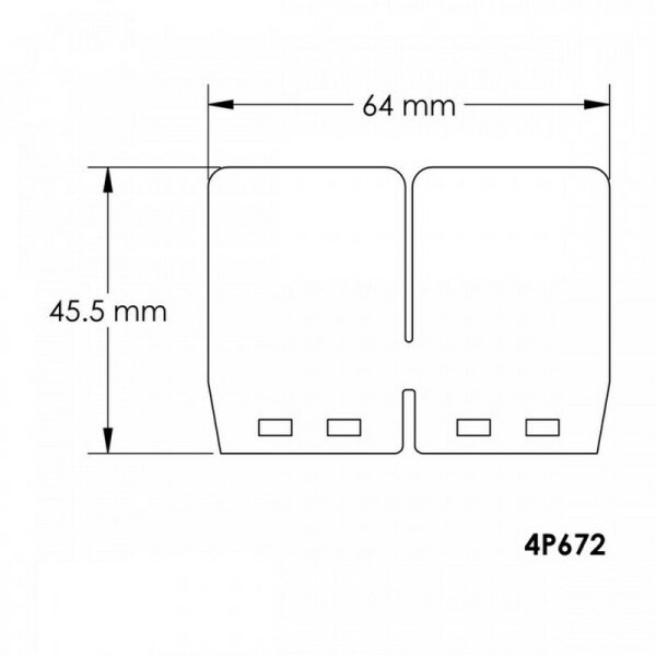 MEMBRANPLÄTTCHEN V-FORCE 4 FÜR 360355