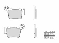 BREMBO Off-Road TT Carbon Keramik Bremsbeläge -...