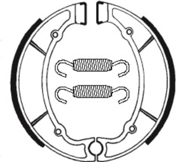 TECNIUM Street Organische Bremsbacken - BA064