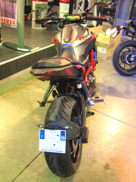 NUMMERNHALTER ACCESS DESIGN YAMAHA MT-07