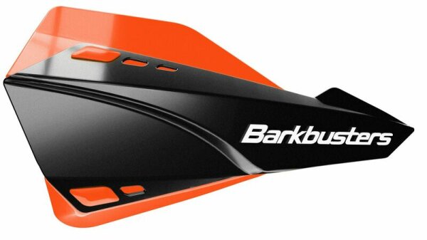 BARKBUSTERS Sabre Handschützer-Set Universalhalterung Schwarz/Orange