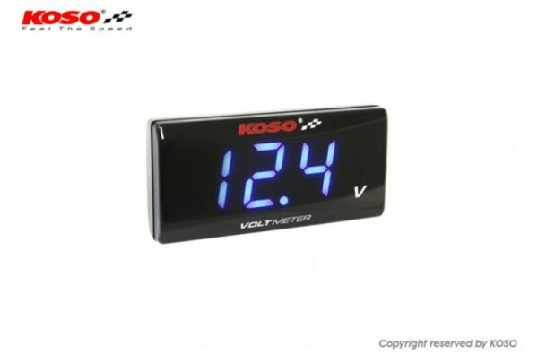 Voltmeter Koso super Slim Style