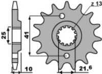 PBR Standard Stahlriztel vorne 345 - 520